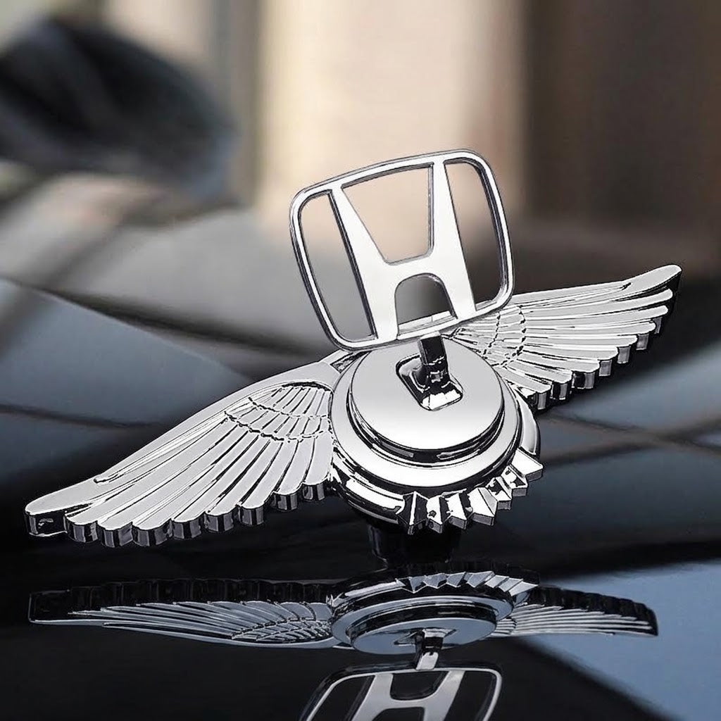 Motorkapembleem met autologo
