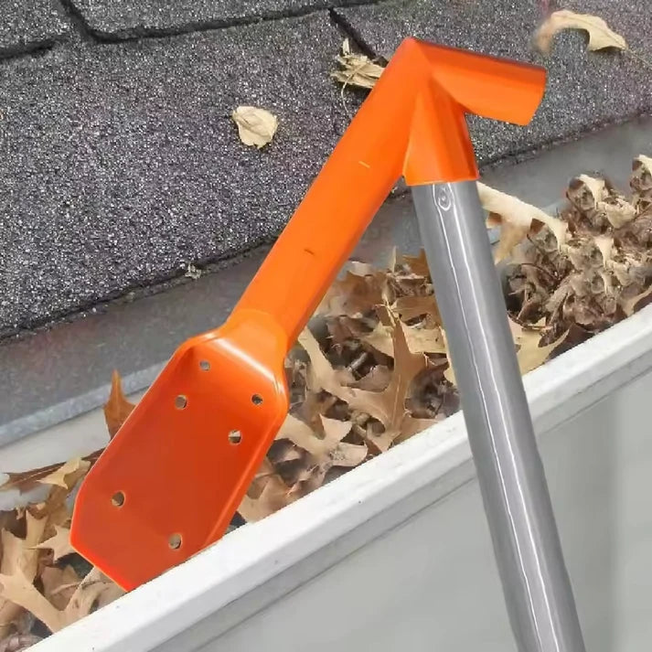 Ergonomische dakgootreiniger