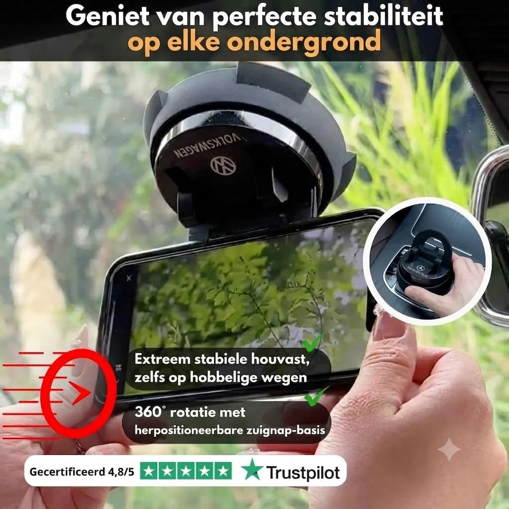 T80 Pro gepersonaliseerde draaibare telefoonhouder voor auto