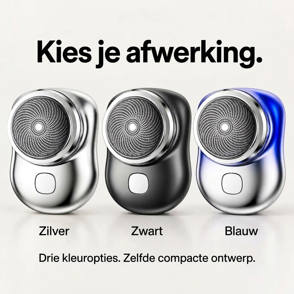 Mini elektrisch scheerapparaat met USB oplaadfunctie