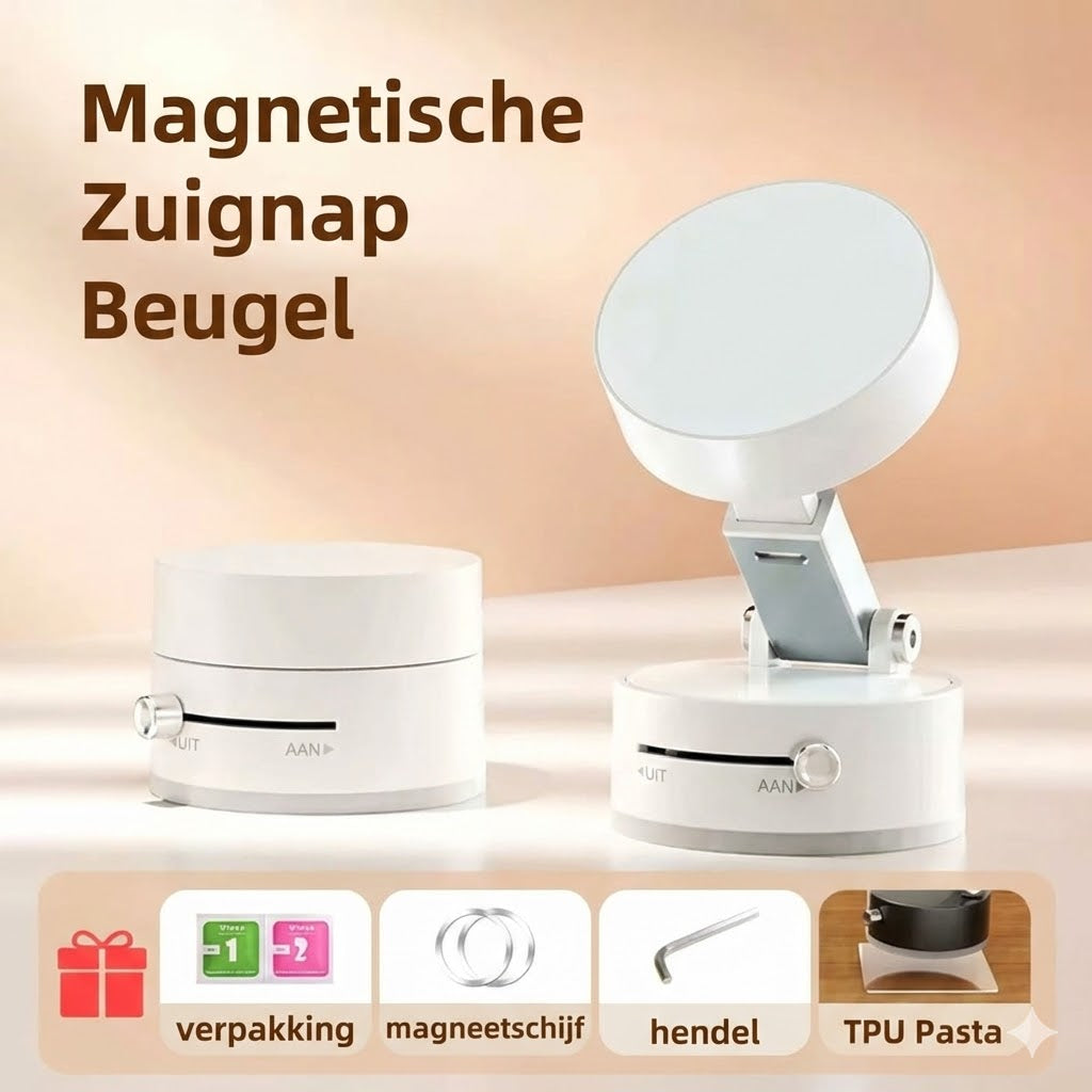 Opvouwbare draagbare magnetische mobiele telefoonhoude
