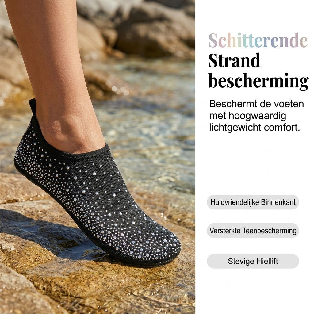 Sneldrogende zwemschoenen voor strandwandelen