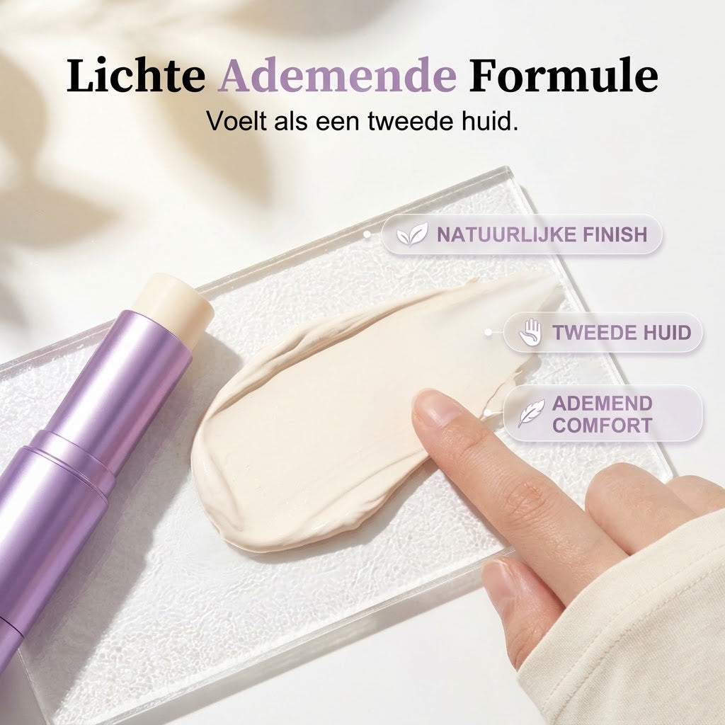 Kleurveranderende 2 in 1 foundation