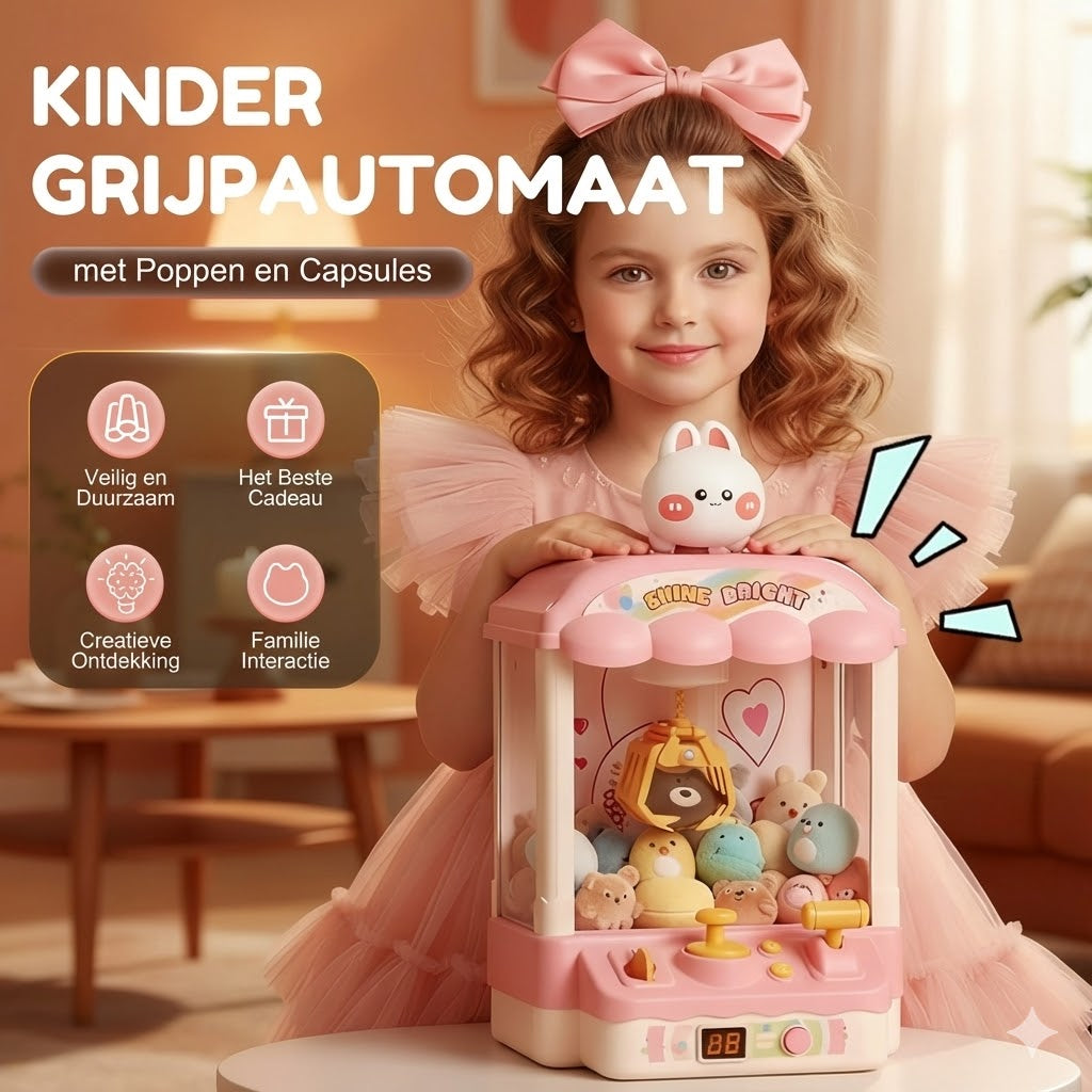 Schattige Dieren Klauwmachine voor Kinderen