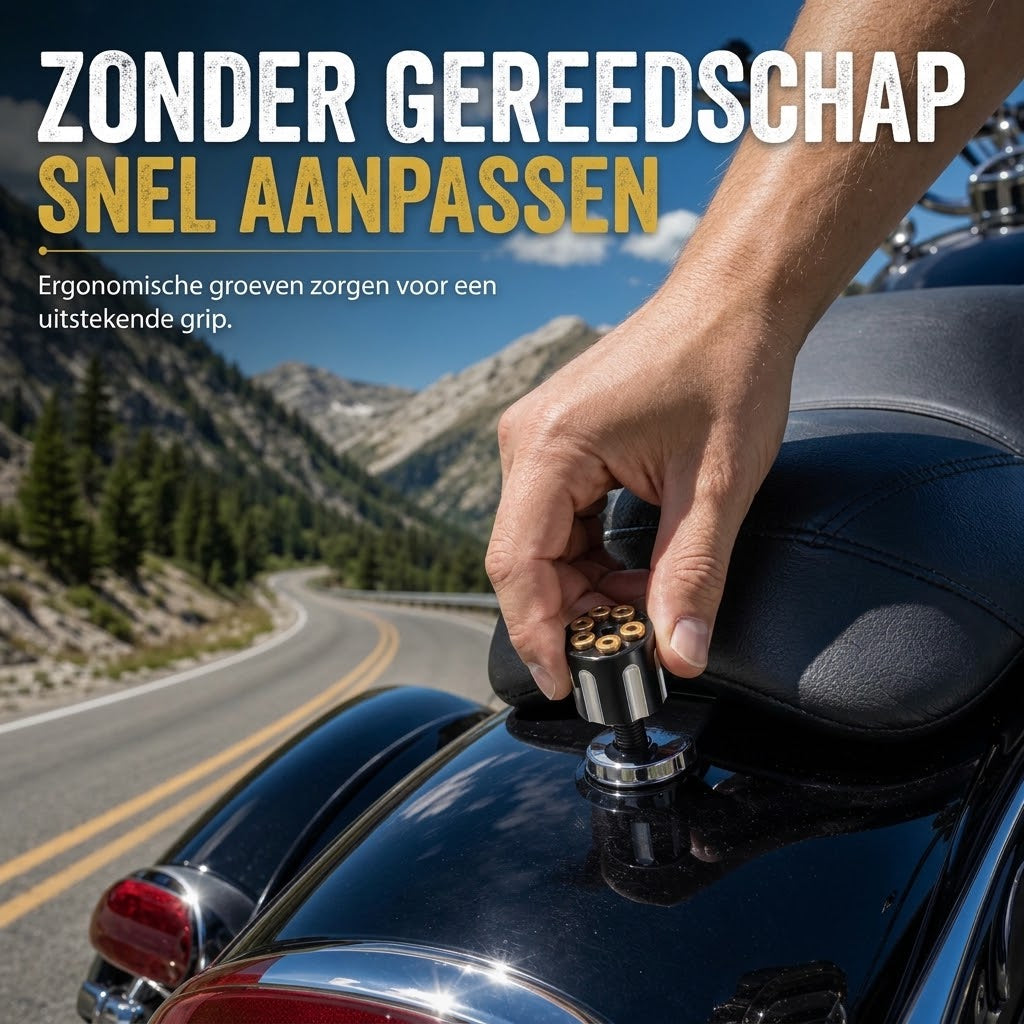 CNC motorzadelbout met snelsluiting 6 mm
