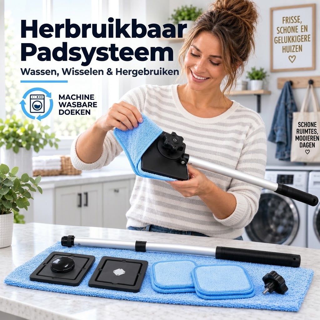 Dubbelzijdige magnetische autoruitenreiniger