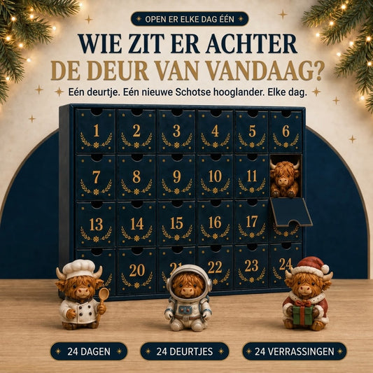 Vierdaagse Schotse hooglander adventskalender