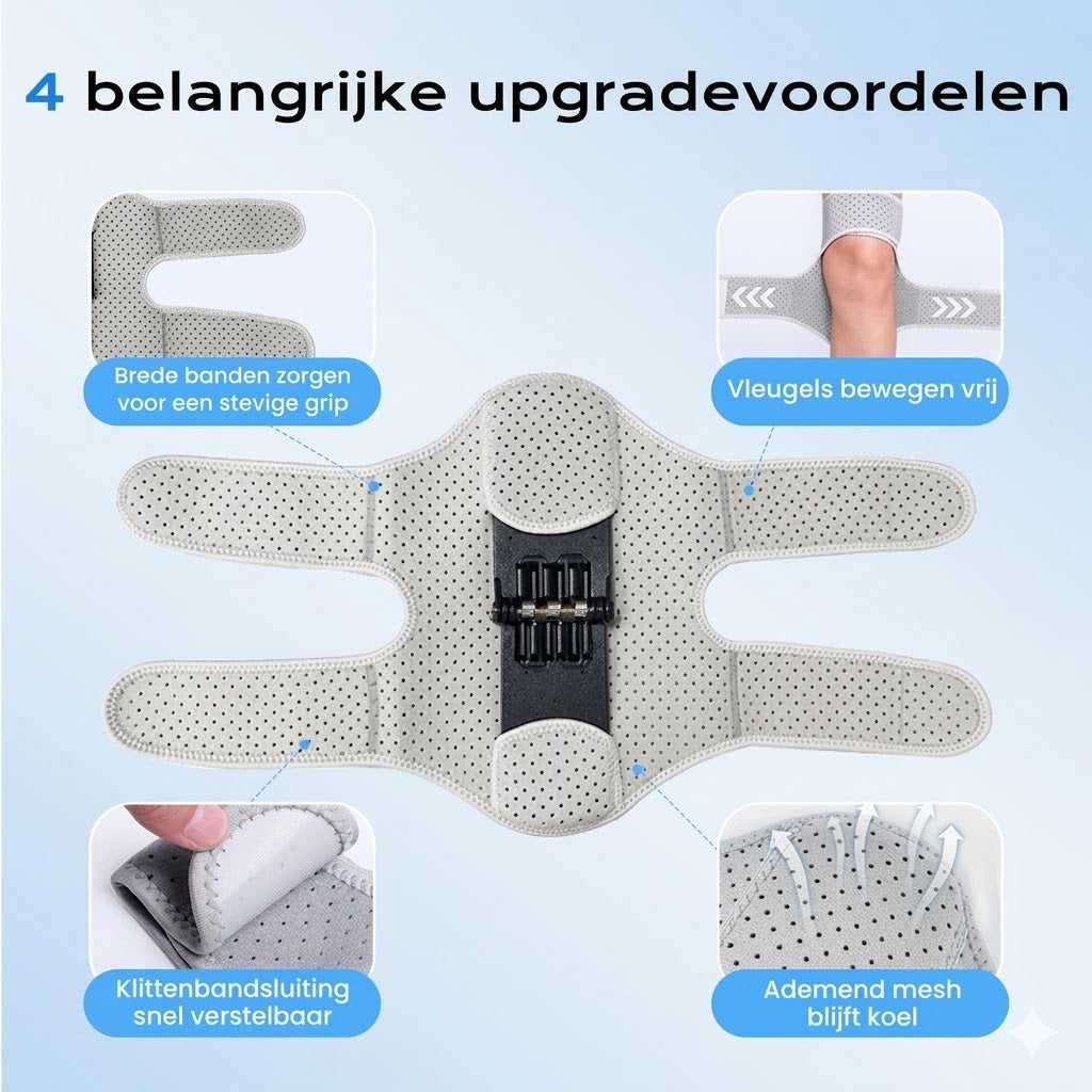 Verstelbare Kniebrace voor Sport
