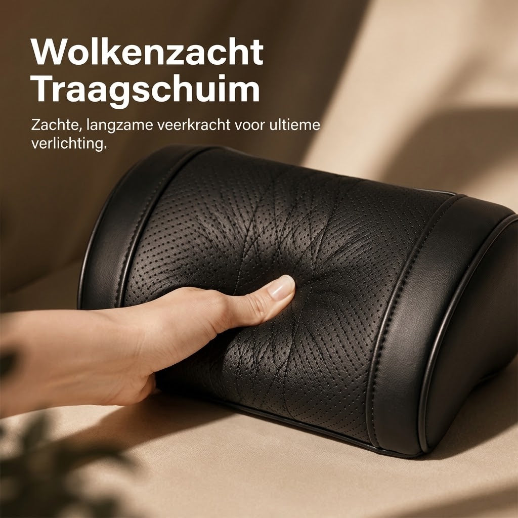 Universeel memory foam nekkussen voor auto