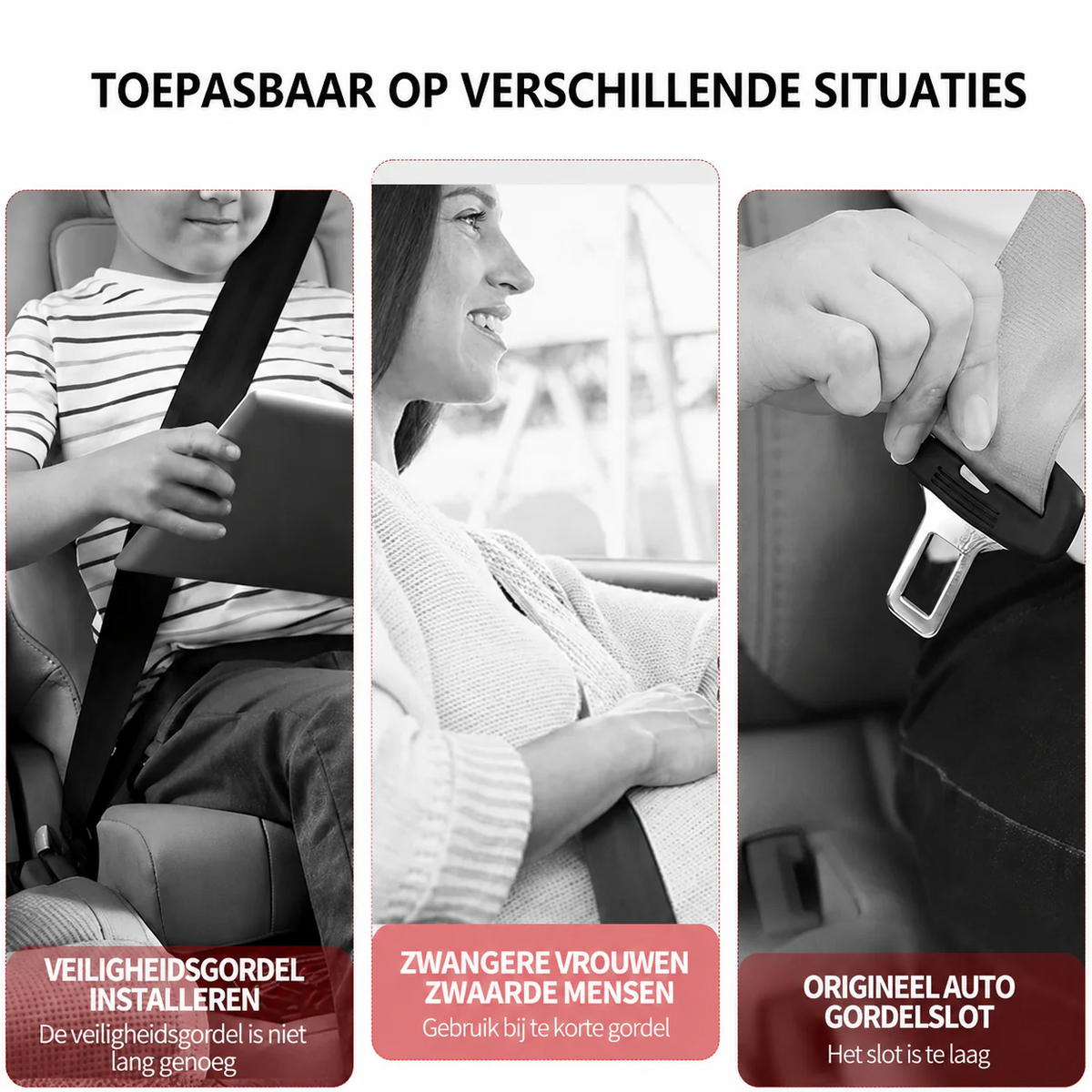 Universele Auto Gordelverlenger