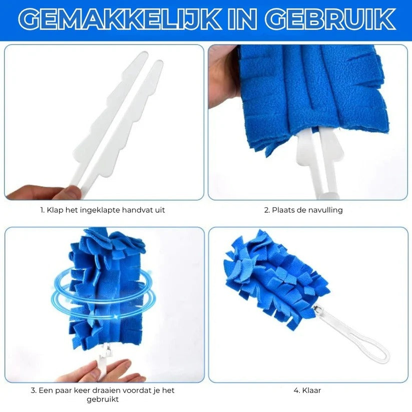 Set Herbruikbare Fleecestofdoeken