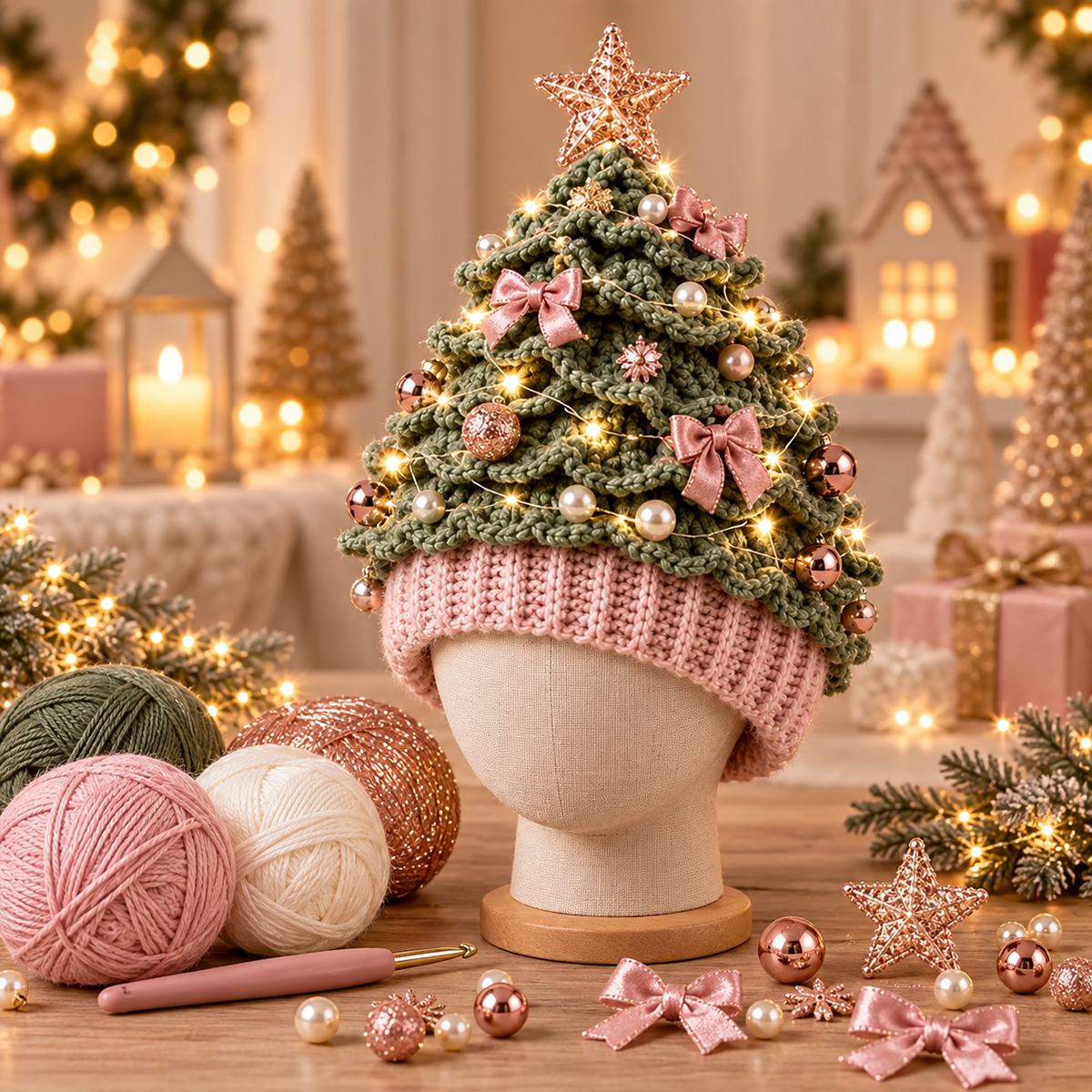 DIY haakset voor kerstboommuts