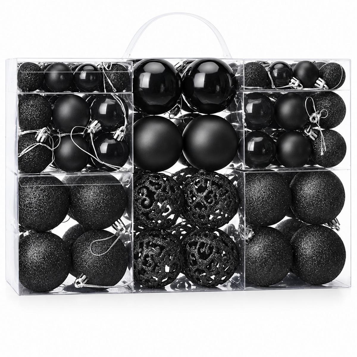 Set van 100 kerstballen voor de kerstboom