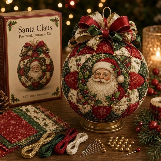 DIY Kerstballen Patchworkset
