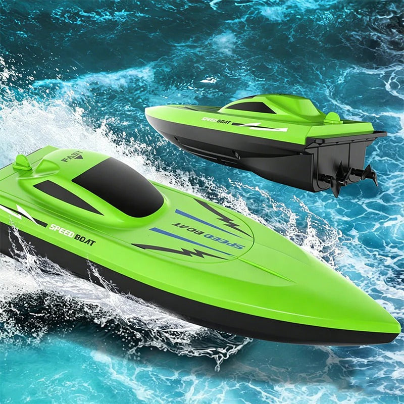 2,4 GHz supersnelle RC-raceboot met dubbele motoren