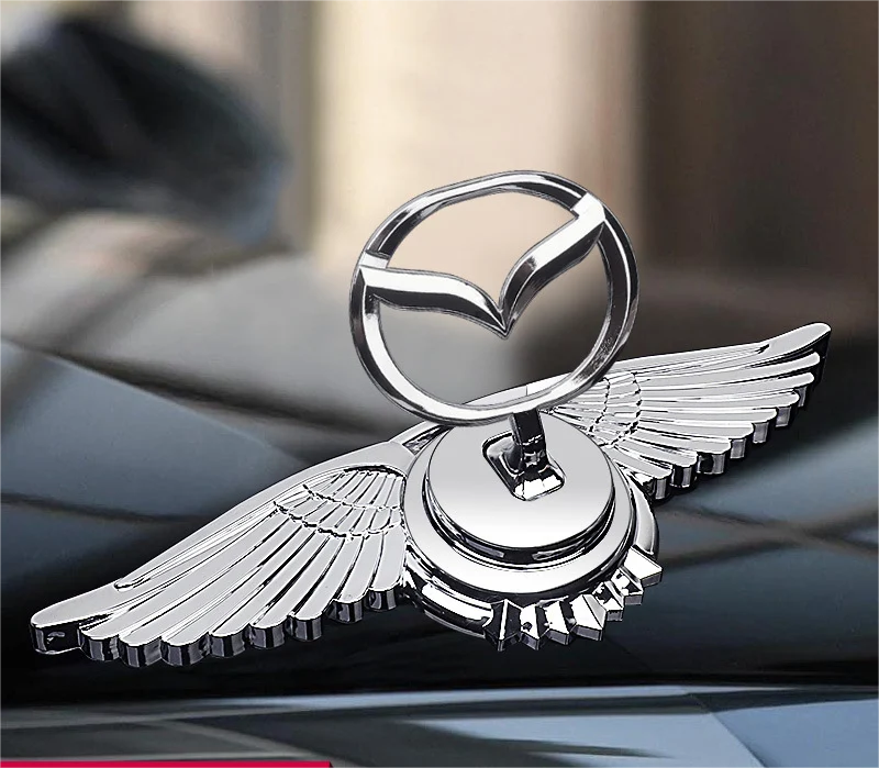 Motorkapembleem met autologo