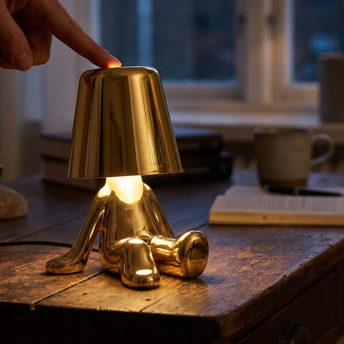 Otto draadloze tafellamp met touchbediening