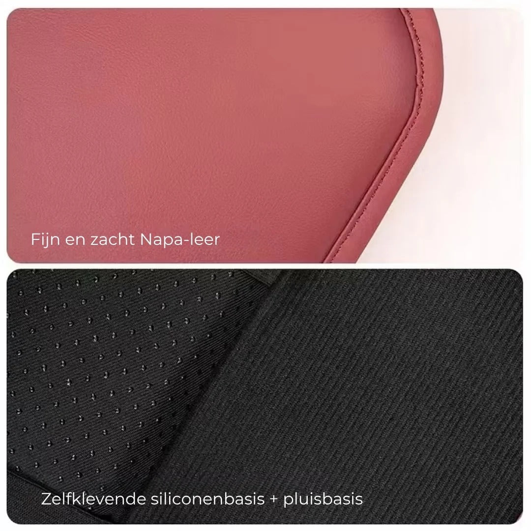 Armsteunhoes voor auto middenconsole met zijvakken
