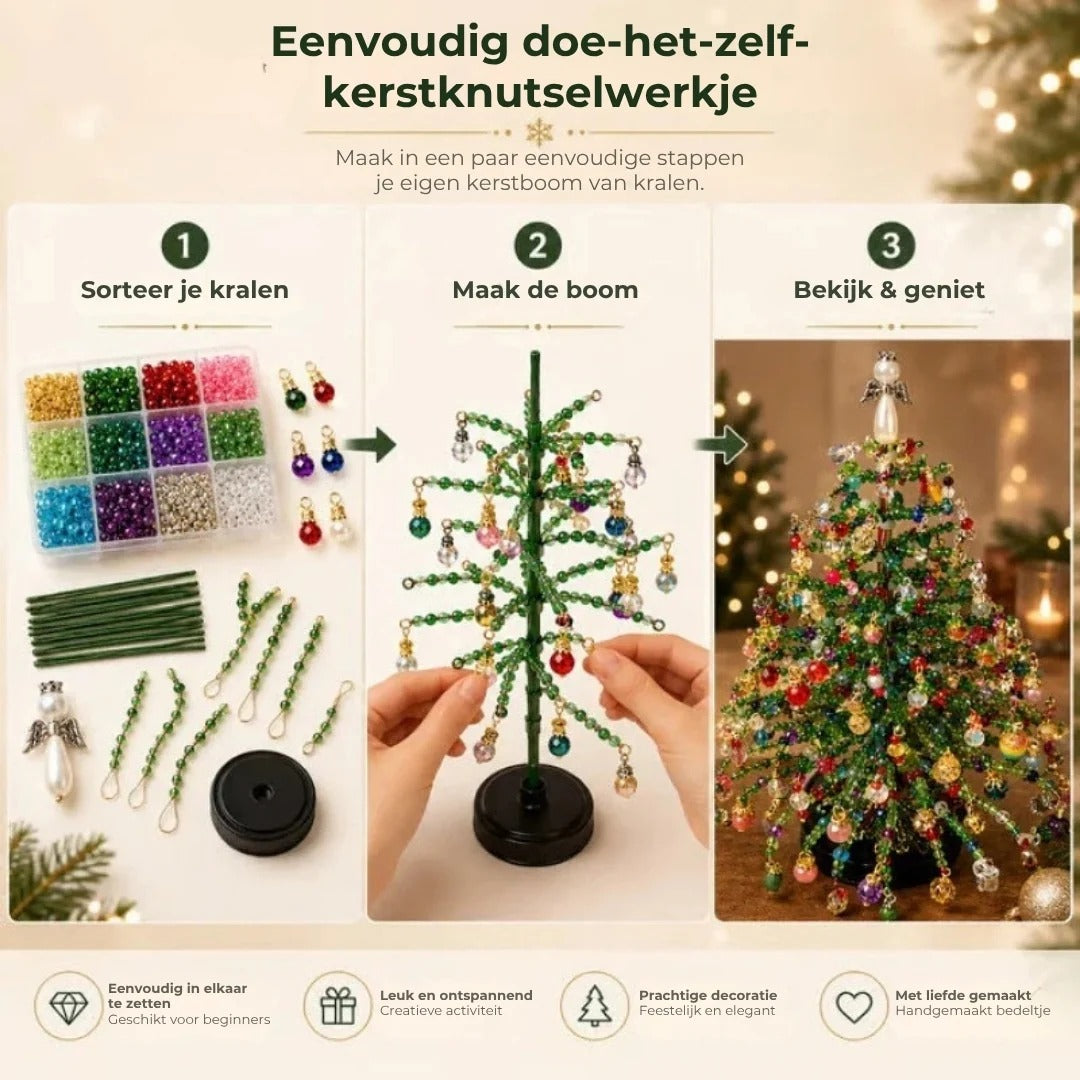 DIY Parel Kerstboom Kit