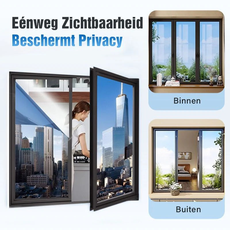 Eénweg Privacy Warmte-isolerende Film voor Glas