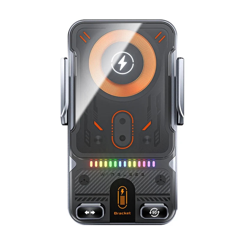 Draadloze autotelefoonhouder met oplaadfunctie