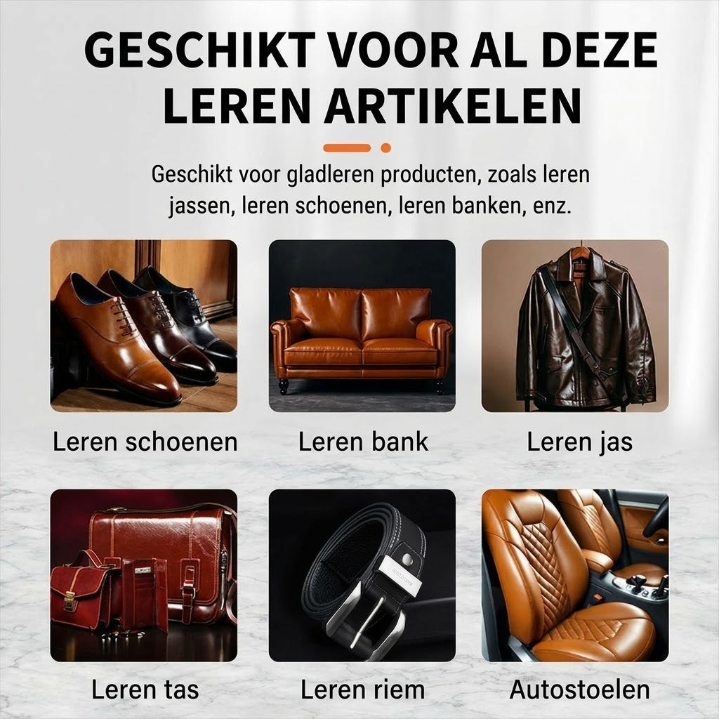 Leerreparatiebalsem voor krassen en kleurherstel