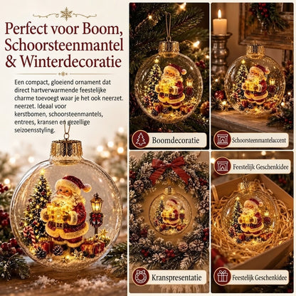 VinterMagi verlichte miniatuur kerstdecoratie