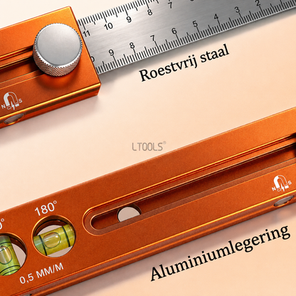 Multifunctionele aftekeningenwaterpas
