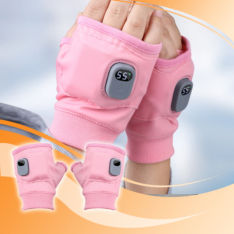 Slimme thermostatische verwarmde vingerloze handschoenen