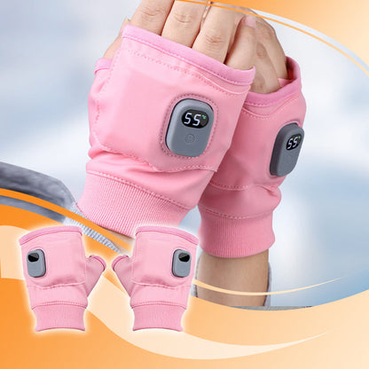 Slimme thermostatische verwarmde vingerloze handschoenen