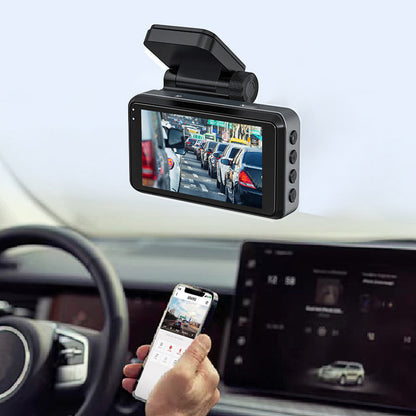 4K Ultra HD Dashcam met Wifi & Nachtzicht