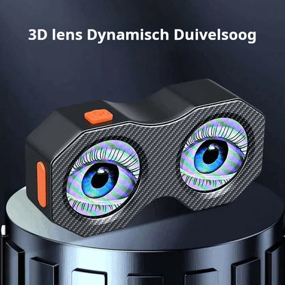 Dynamisch Duivelsoog Achterlicht
