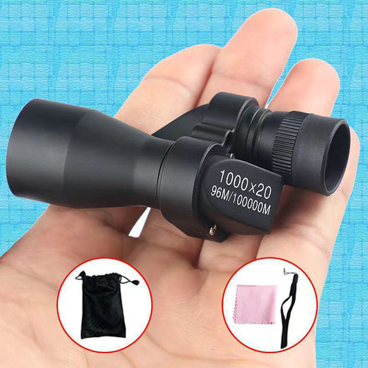 Mini Verrekijker 1000x20 + Smartphone Clip