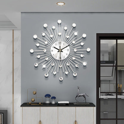 Stijlvolle Strass-Wandklok