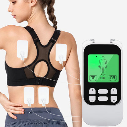 Draagbare tweekanaals TENS-spierstimulator