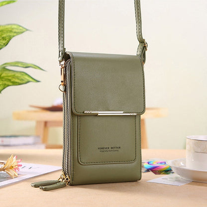 Anti-diefstal leren tas