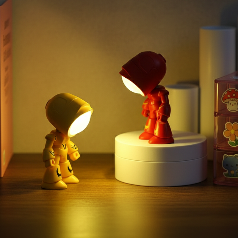 Mini creatieve robot tafellamp