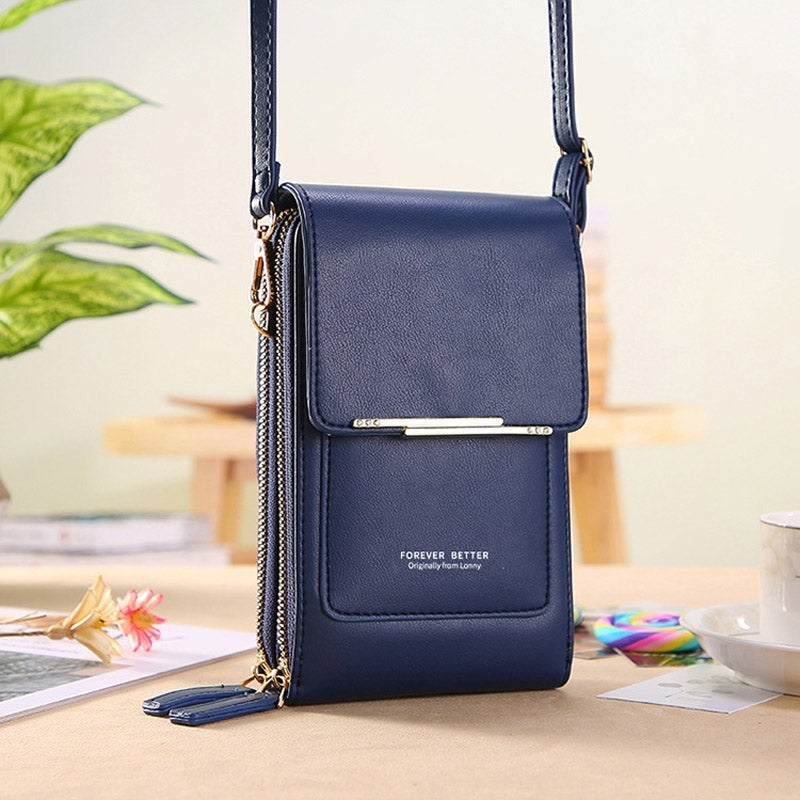 Anti-diefstal leren tas