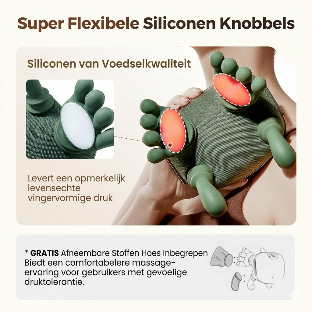 De beste draagbare nekmassager – 3 keer meer ontspanning!