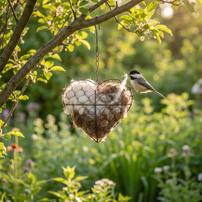 Vogel Nesthulp: Decoratieve Hartvorm