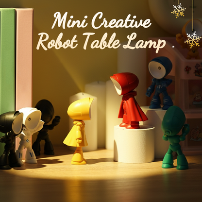 Mini creatieve robot tafellamp