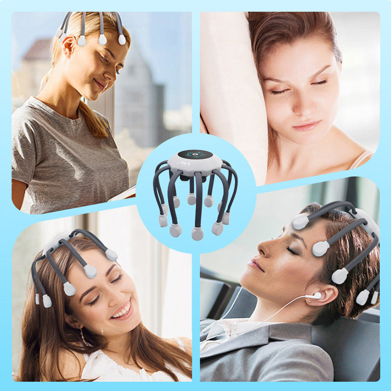 Elektrische hoofdhuidmassageapparaat