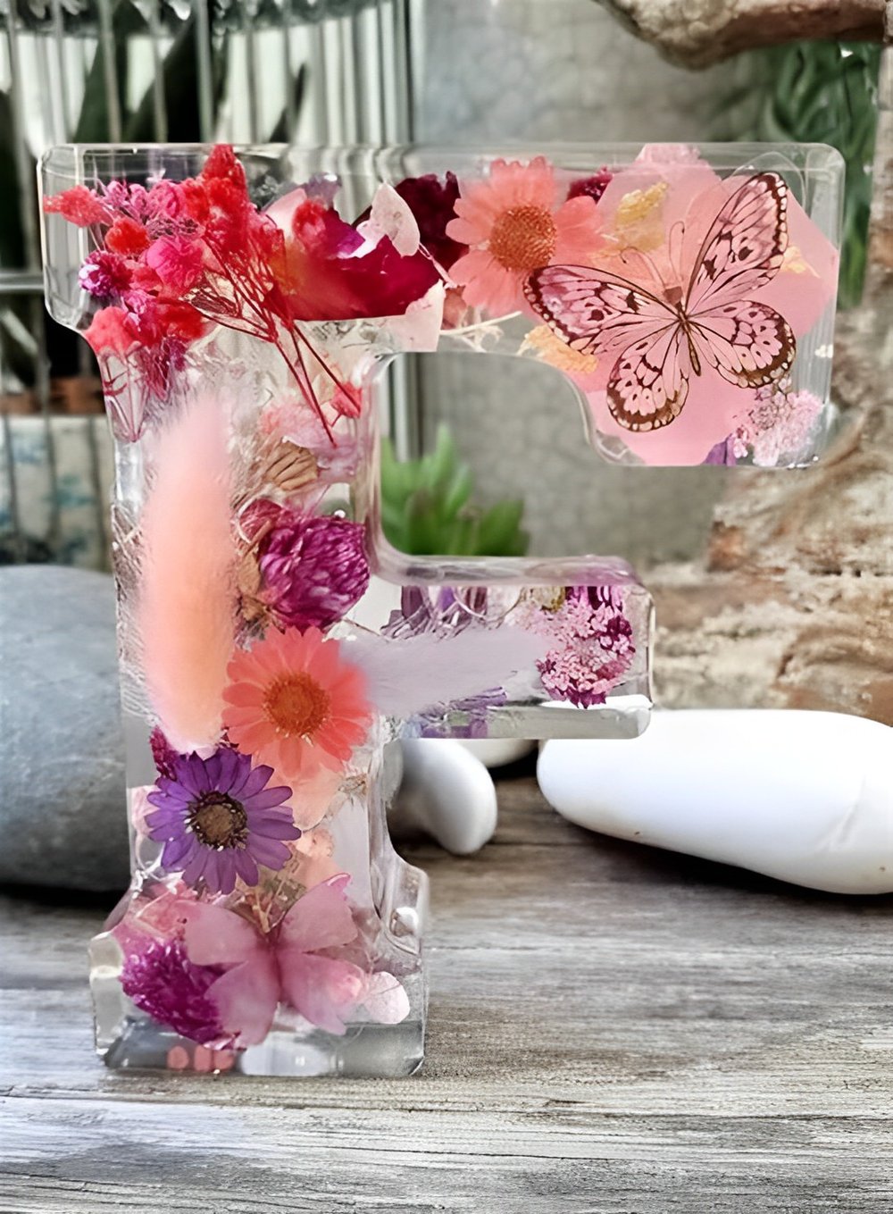 Handgemaakte Bloemenharsletters LED