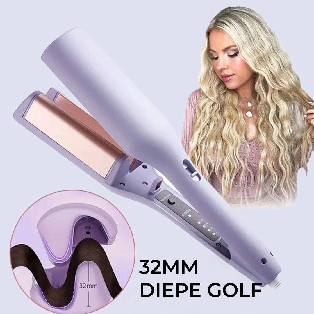 V-vormige golfvormige krultang