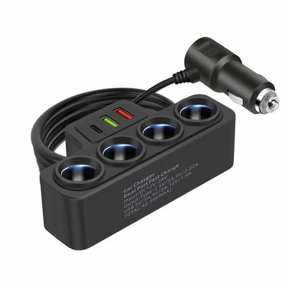 7-in-1 sigarettenaanstekeradapter