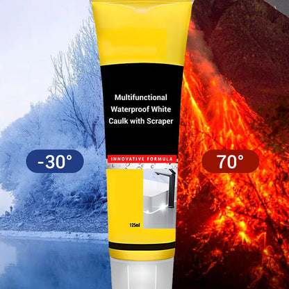 Multifunctionele Waterdichte Witte Kit met Schraper（Met schraper）