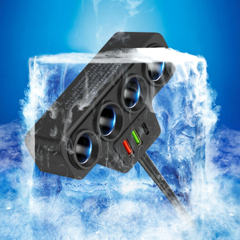 7-in-1 sigarettenaanstekeradapter
