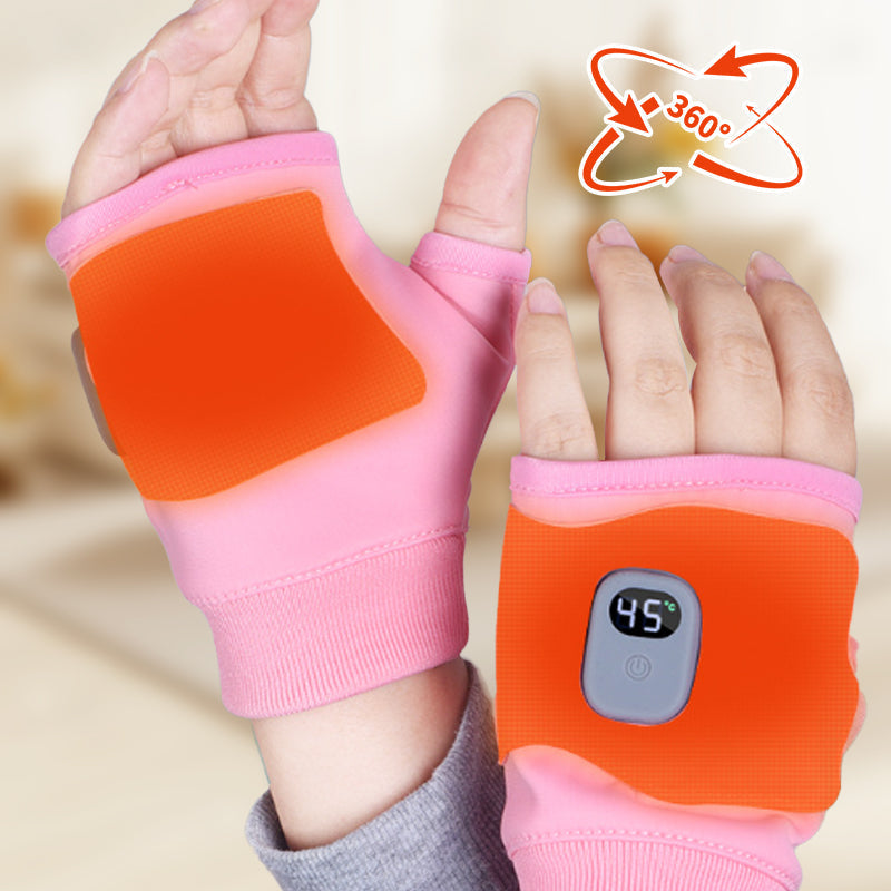 Slimme thermostatische verwarmde vingerloze handschoenen