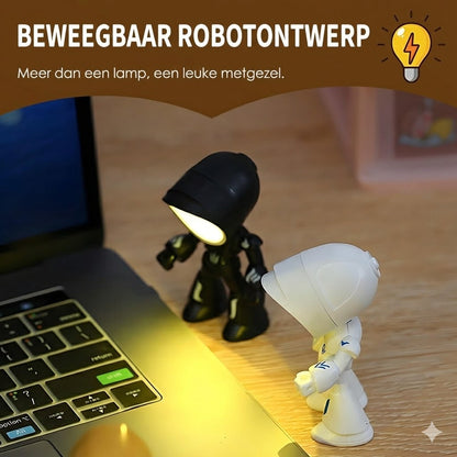 Mini creatieve robot tafellamp