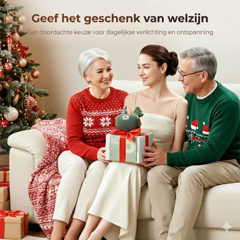 De beste draagbare nekmassager – 3 keer meer ontspanning!